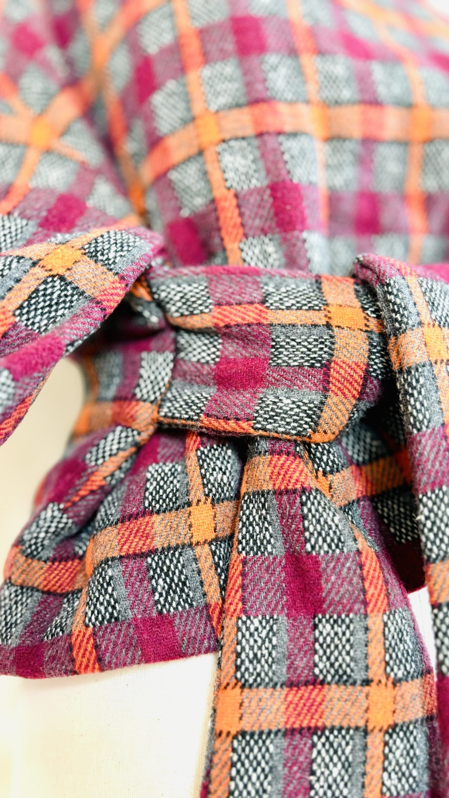 Blusão oversized com gola alta - Image 7